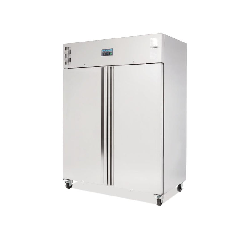 Polar U-Serie aufrechter Doppeltür-Kühlschrank 1300Ltr