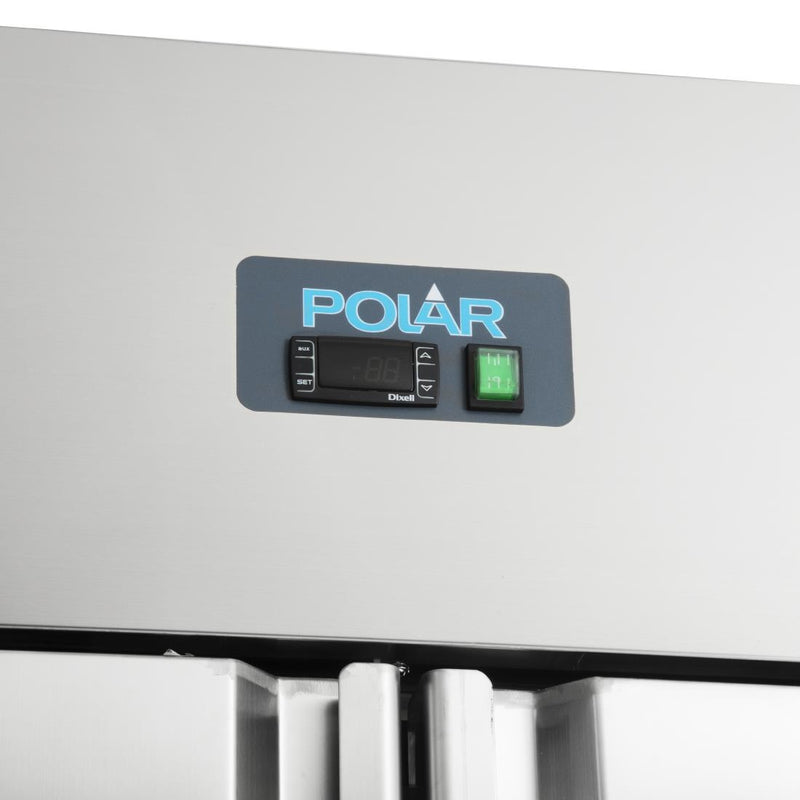 Polar U-Serie Stand-Doppeltür-Gefrierschrank 1300Ltr