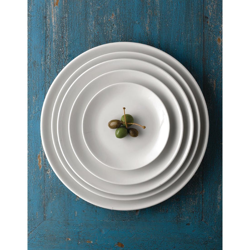 Churchill Evolve Coupe Plates White 165mm (Pack of 12)