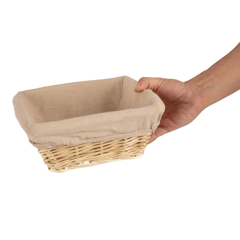 Olympia Wicker Square Basket