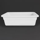 Olympia Whiteware 1/2 halbe Größe Gastronorm 100 mm