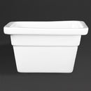 Olympia Whiteware 1/6 One Sixth Size Gastronorm 100 mm