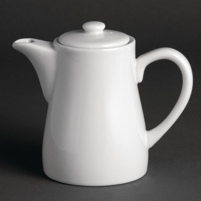 Olympia Whiteware Kaffeekannen, 310 ml, 4 Stück