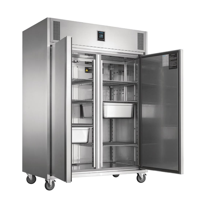 Polar U-Serie Premium Doppeltür-Kühlschrank 1170Ltr