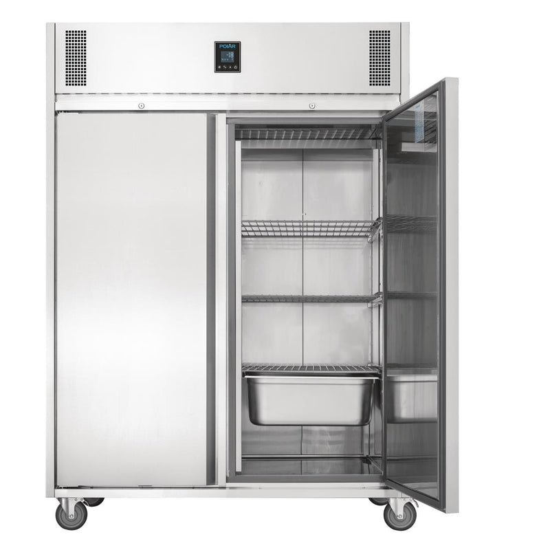 Polar U-Serie Premium Doppeltür-Gefrierschrank 1170Ltr