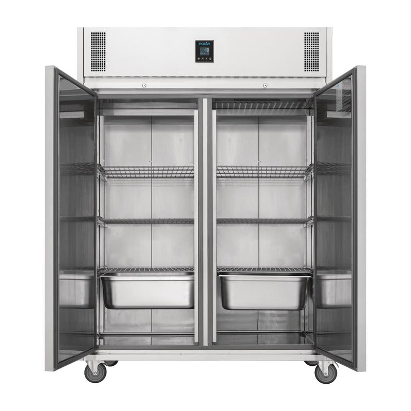 Polar U-Serie Premium Doppeltür-Gefrierschrank 1170Ltr