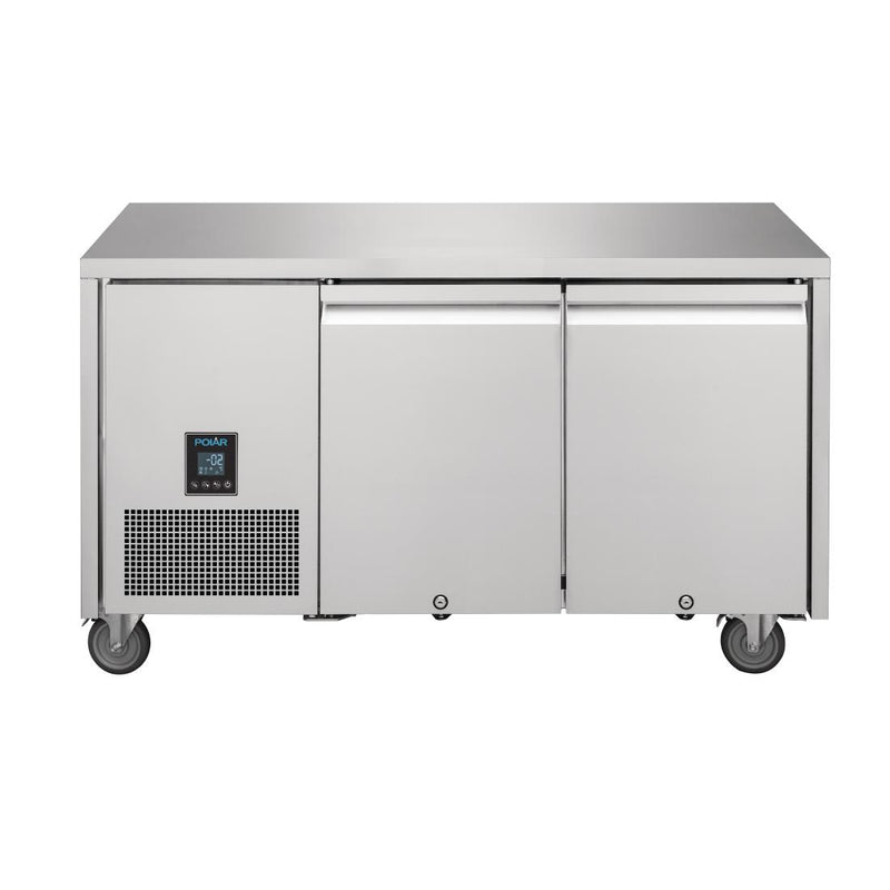 Polar U-Serie Premium Doppeltür-Thekenkühlschrank 267Ltr