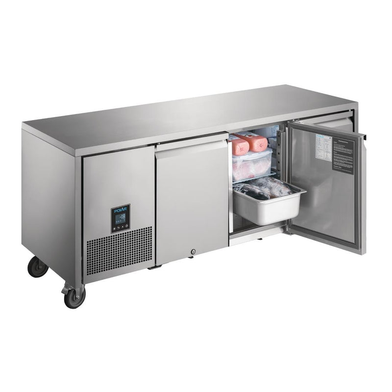 Polar U-Serie Premium Dreitür-Gefrierschrank 420Ltr