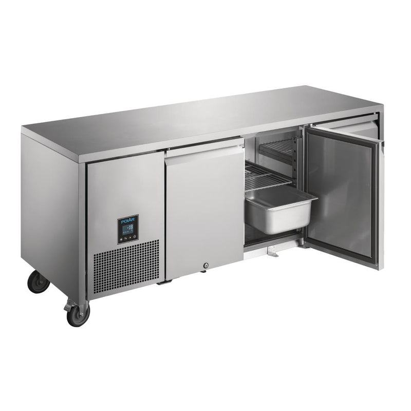 Polar U-Serie Premium Dreitür-Gefrierschrank 420Ltr