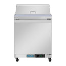 Polar U-Series Single Door Mega Top Prep Counter Fridge 154Ltr