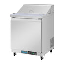 Polar U-Series Single Door Mega Top Prep Counter Fridge 154Ltr