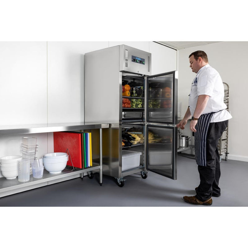 Polar U-Serie Kühl-Gefrierschrank 600Ltr