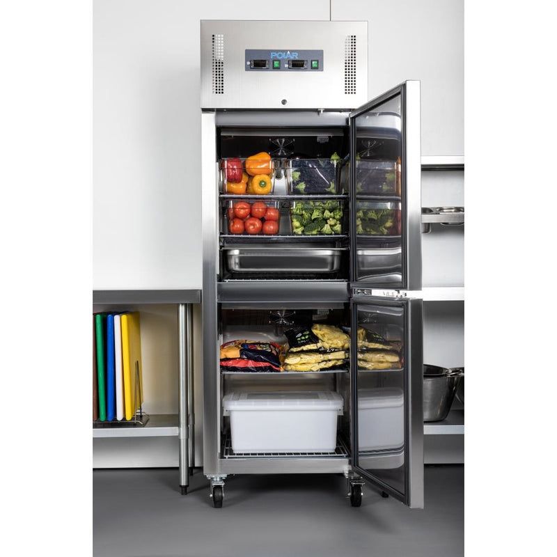 Polar U-Serie Kühl-Gefrierschrank 600Ltr