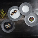 Raw Deep Gourmet Dessert Plate 25cm - Pack of 6