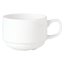 Steelite Simplicity White Stacking Slimline Cups 200ml (Pack of 36)
