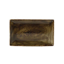 Steelite Craft Braune rechteckige Servierplatten 270 x 167 mm (6er-Pack)