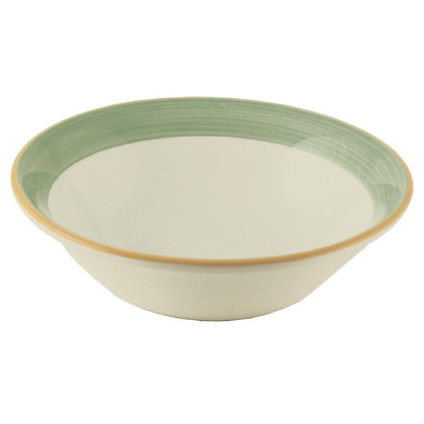 Steelite Rio Green Soup Plates 215mm (Pack of 24)