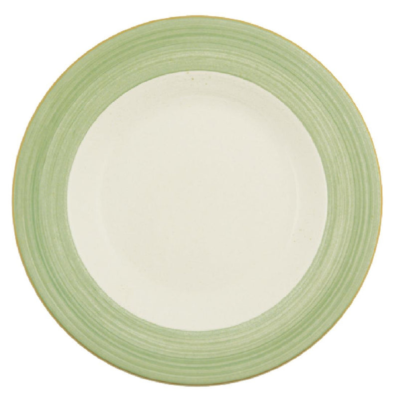 Steelite Rio Green Slimline Plates 255mm (Pack of 24)