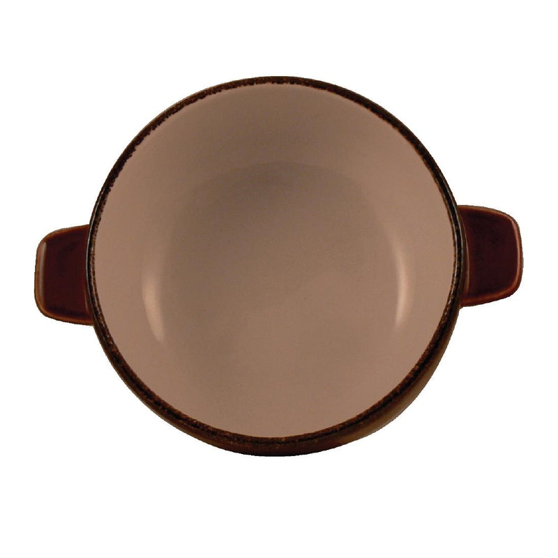 Steelite Terramesa Mocha Soup Bowl Bases 450mm (Pack of 6)