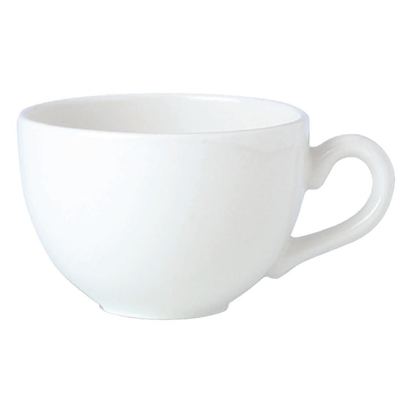 Steelite Simplicity White Low Empire Espresso Cups 85ml (Pack of 12)