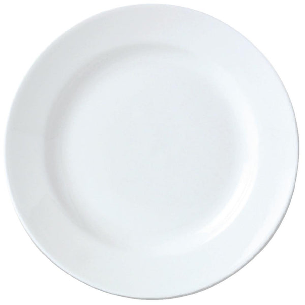 Steelite Simplicity Harmony-Platten, Weiß, 230 mm, 24 Stück