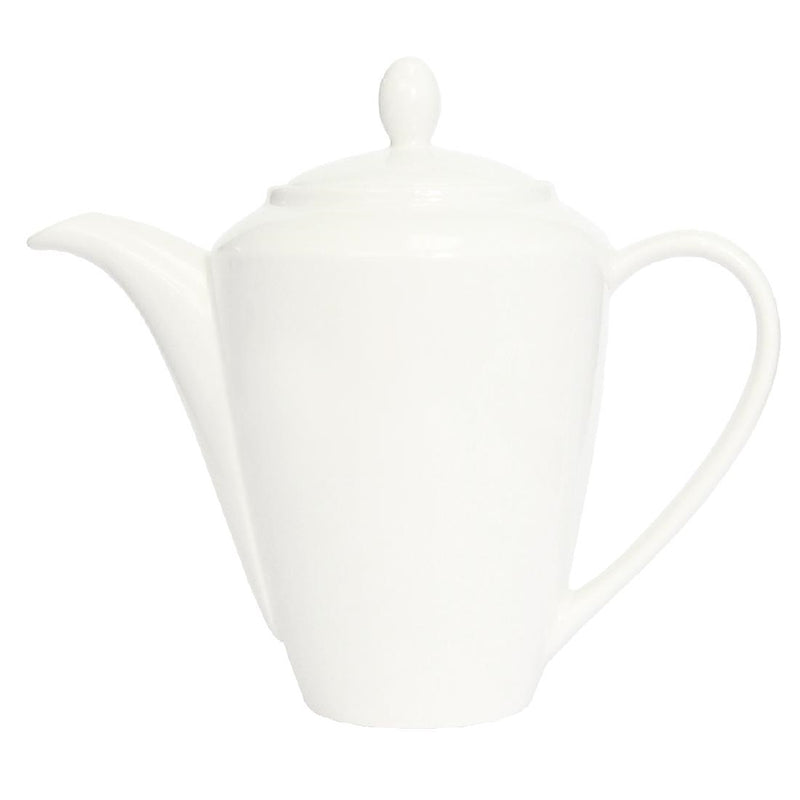 Steelite Simplicity White Harmony Kaffeekannen, 852 ml, 6 Stück