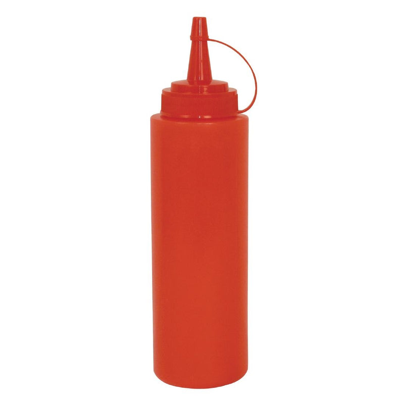 Vogue Red Squeeze Sauce Bottle 24oz