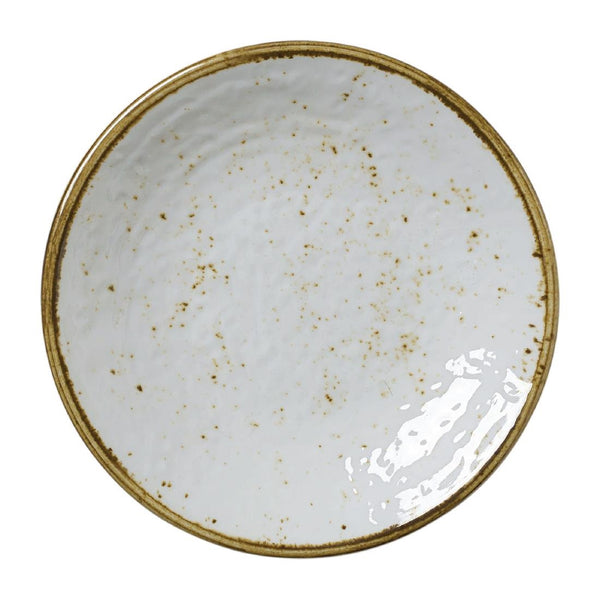 Steelite Craft Melamine Coupe Plates White 162mm (Pack of 6)