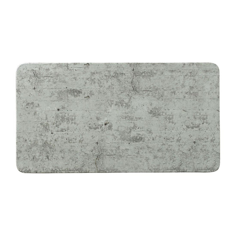 Steelite Concrete Rechteckige Melaminplatten GN 1/3 (3er-Pack)