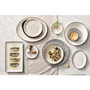 Steelite Charcoal Dapple Ovale Coupe-Teller, 280 mm, 12 Stück