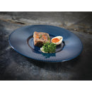 Steelite Willow Azure Gourmet Plates Medium Well Blue 285mm (Pack of 6)