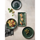 Steelite Vesuvius Coupe Schalen, gebrannter Smaragd, 290 mm, 12 Stück