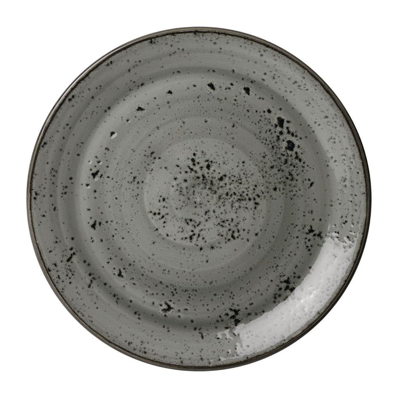 Steelite Smoke Coupe-Platten, 203 mm, 12 Stück