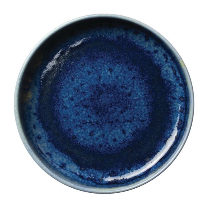 Steelite Aurora Vesuvius Lapis Round Stacking Tray 13.50cm / 5Â½" (10.2oz) - Pack Of 12