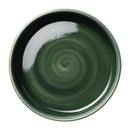 Steelite Aurora Vesuvius Burnt Emerald Plateaux empilables ronds 165 mm (Pack de 12)
