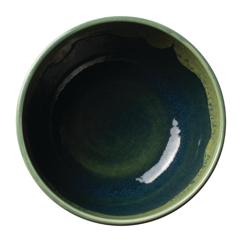 Steelite Aurora Vesuvius Burnt Emerald Bowls 115mm (Pack of 12)