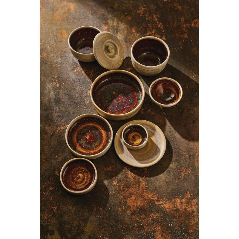 Steelite Aurora Vesuvius Amber Bowls 155mm (Pack of 12)