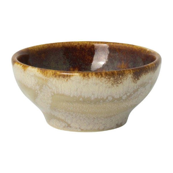 Steelite Aurora Vesuvius AmberTulip Bowls 70mm (Pack of 12)