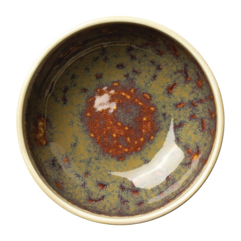 Steelite Aurora Vesuvius Amber Bowls 155mm (Pack of 12)