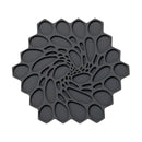 Steelite Modern Twist Untersetzer Graphite Hive 178 mm (Box 6) (Direct)