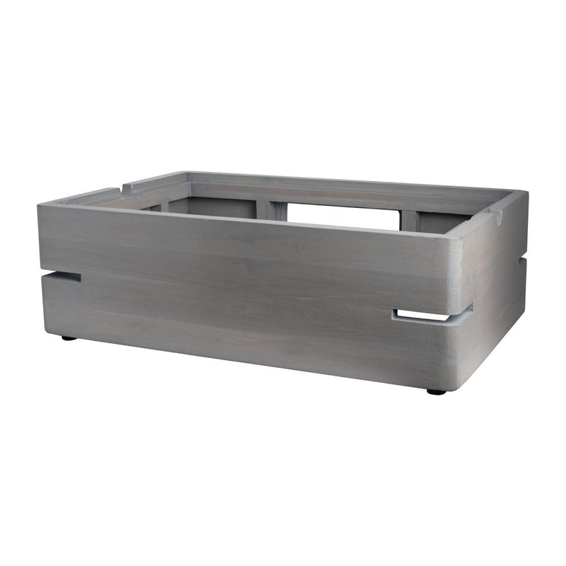 Steelite Fusion Buffet-Erhöhung Gastronorm 1/1 Grey Wash