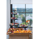 Steelite Gun Metal Rohrständer, kurzes Bein, 355 x 95 mm