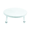 Steelite gealterter weißer Pfeifenständer, lange Beine, 355 x 165 mm