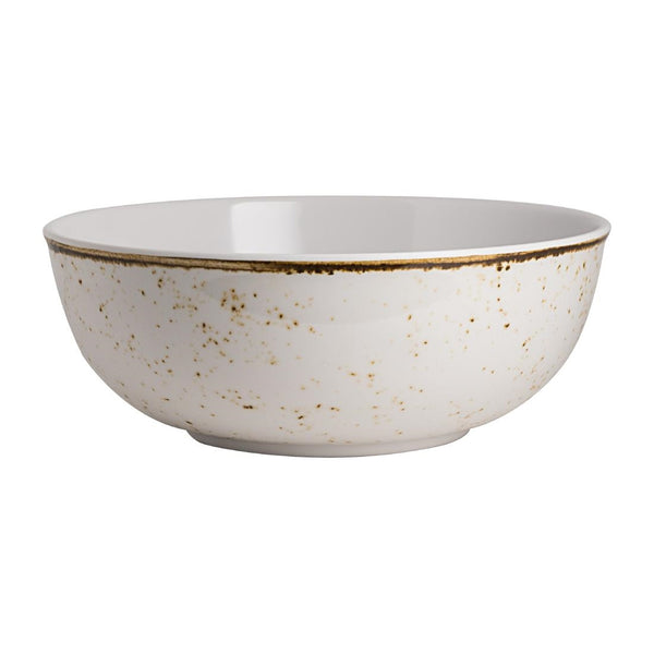 Steelite Craft White Buffet Medium Round Bowls 279mm (Pack of 3)