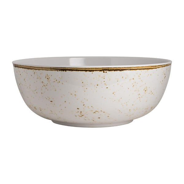 Steelite Craft White Buffet Extra Large Round Bowls 381mm (Pack of 2)