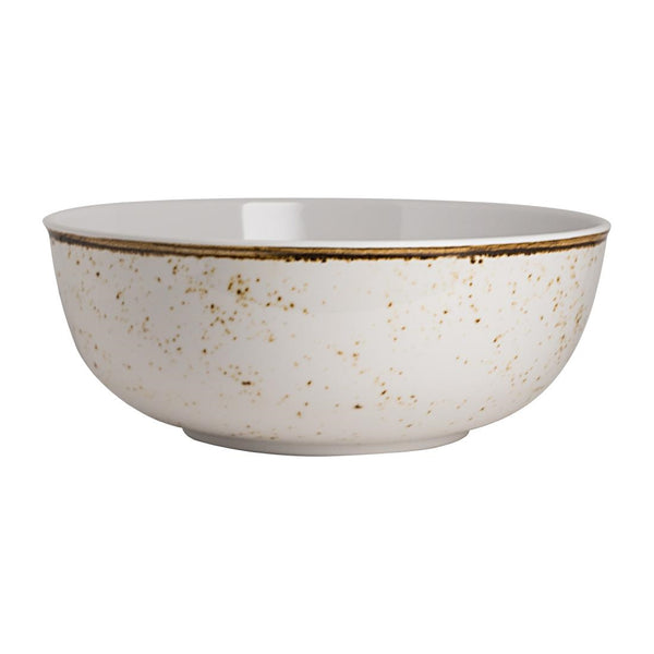 Steelite Craft White Buffet Large Round Bowls 330mm (Pack of 3)
