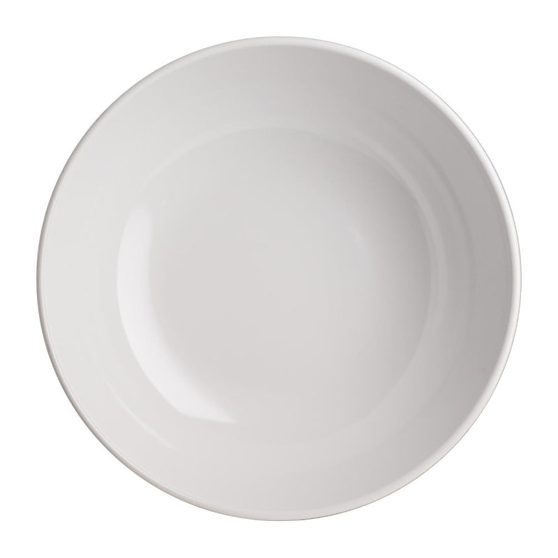 Steelite Craft White Buffet Large Round Bowls 330mm (Pack of 3)