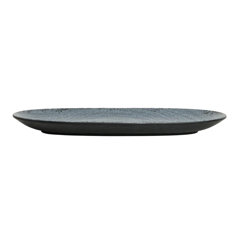 Steelite Creations Pompeii Slate Platter 355.6x203.2mm (Box 12)(Direct)