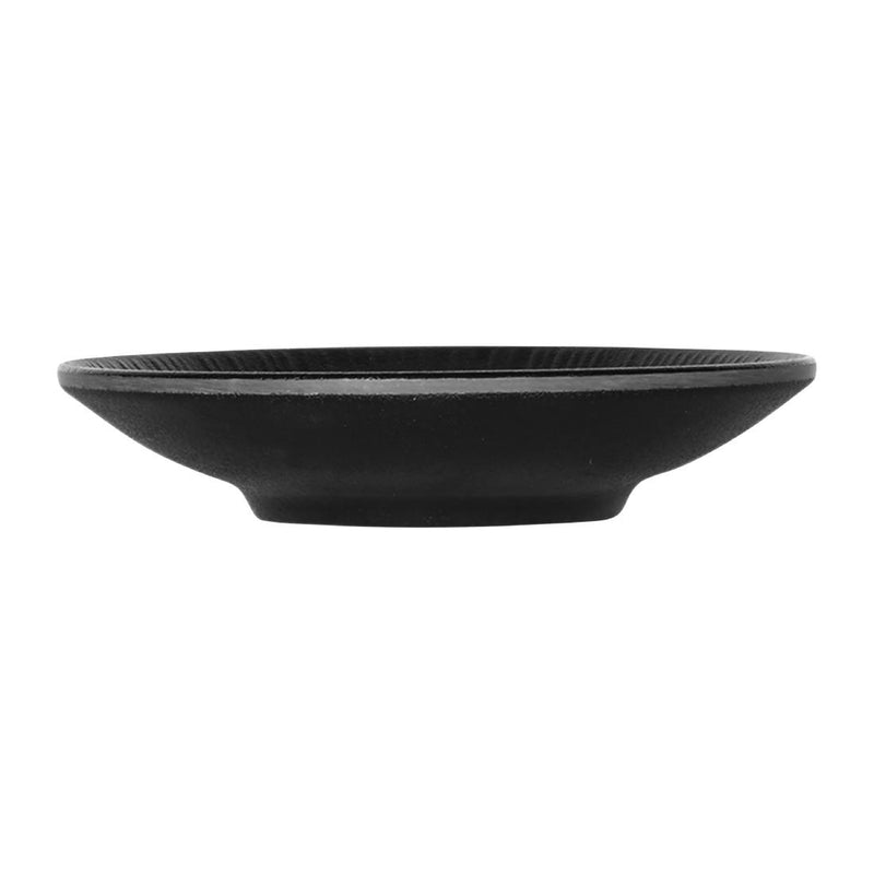 Steelite Hermosa Black Round Plates 152mm (Pack of 6)