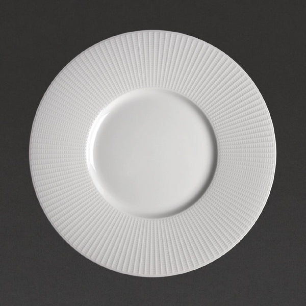 Steelite Willow Gourmet Medium Well Plate 285mm (Pack of 6)